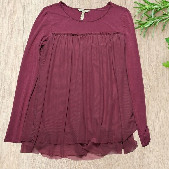 Matilda Jane Tops - Matilda Jane Women's Top Small Boho Layered Romantic Flowy